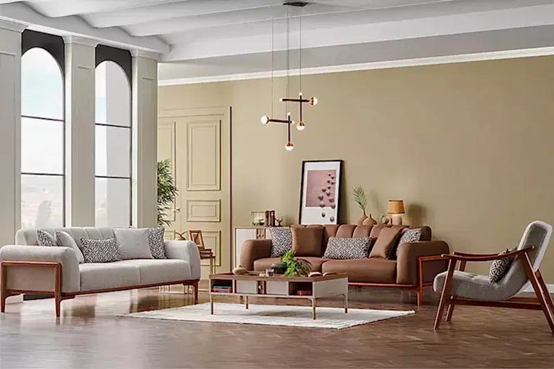 Ev Dekorasyonunda Kahverengi ile Uyumlu Renkler Nelerdir?