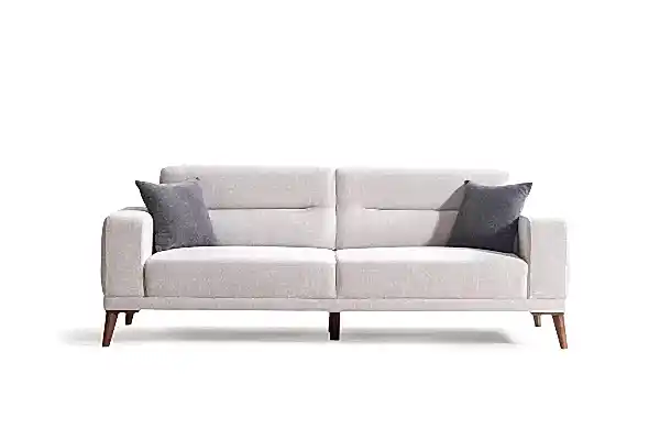 Ada Üçlü Koltuk Krem