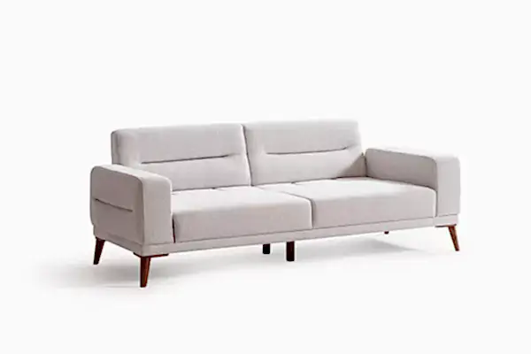 Ada Üçlü Koltuk Krem