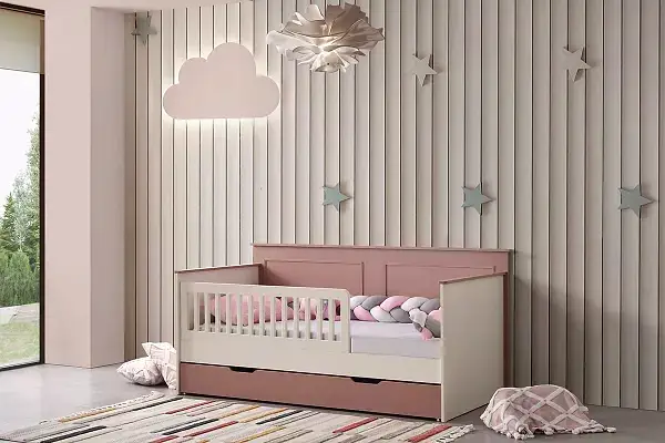 Armin Çocuk Odası Sedir Karyola + Alt Karyola + Korkuluk