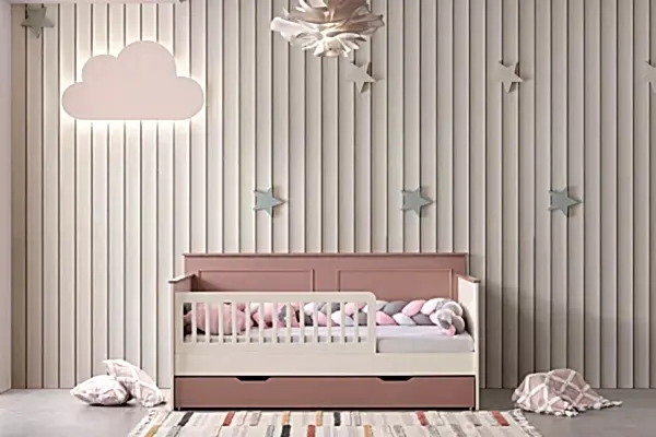 Armin Çocuk Odası Sedir Karyola + Alt Karyola + Korkuluk