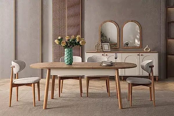 Bohem Yemek Odası Takımı