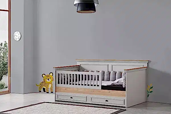 Carizma Çocuk Odası Sedir Karyola + Alt Karyola + Korkuluk