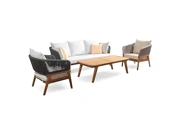 Dulong Bahçe Takımı 3+1+1+Sehpa