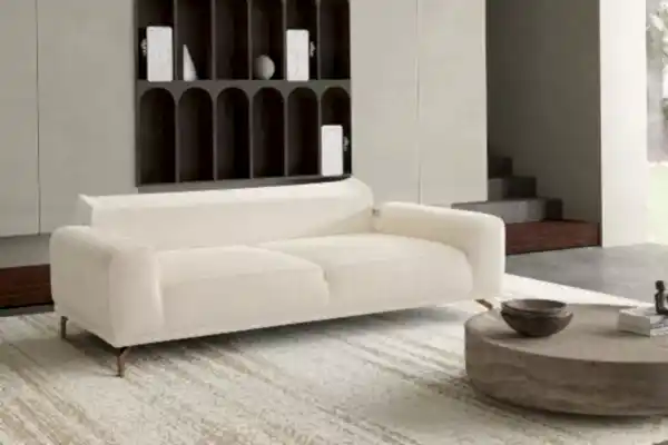 Flora Üçlü Koltuk Krem