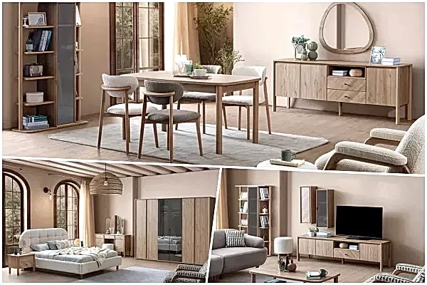 İder Mobilya 3'lü Düğün Paketi - Mona