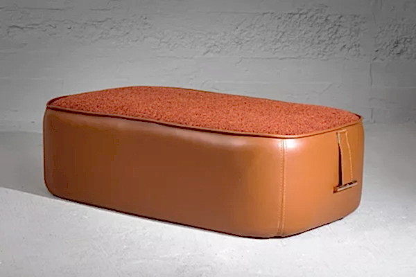 Joker Puf Dikdörtgen Turuncu TG-235