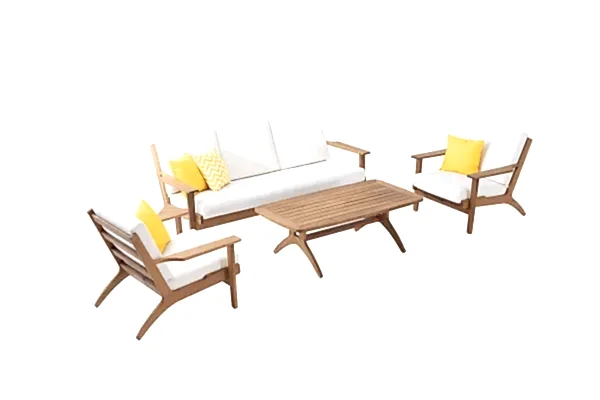 Lame Bahçe Takımı 3+1+1+Sehpa