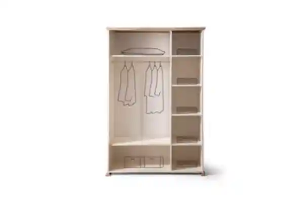 Latte Genç Odası 3 Kapılı Dolap