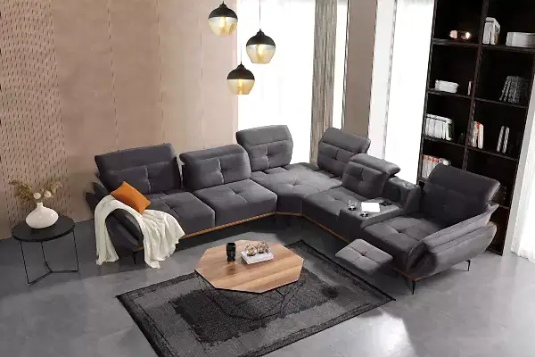 Luna Köşe Koltuk Antrasit