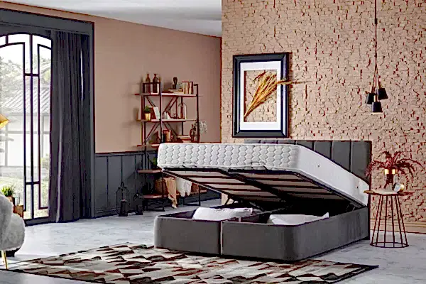 Madrid Çift Kişilik Yatak-Baza-Başlık Seti