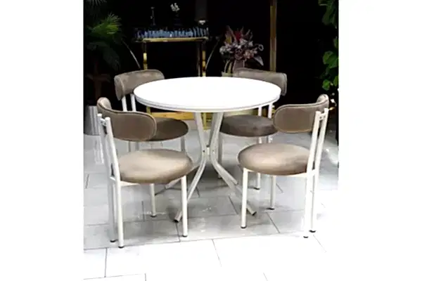 Meriç Mutfak Masası Takımı Beyaz - Beyaz 1