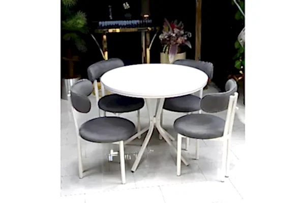 Meriç Mutfak Masası Takımı Beyaz - Beyaz 2