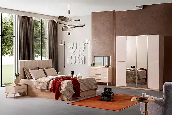 Mimosa 4 Kapaklı Yatak Odası Takımı