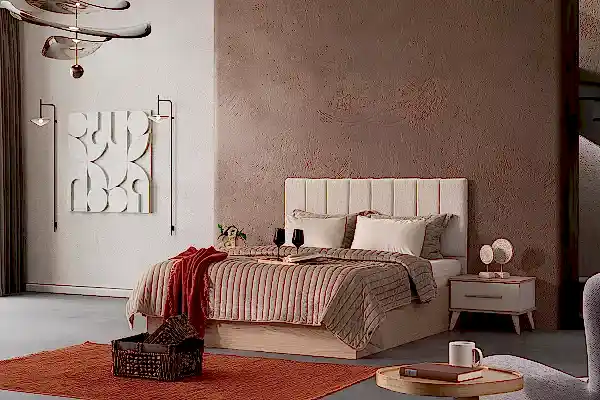 Mimosa Bazalı Karyola + Başlık