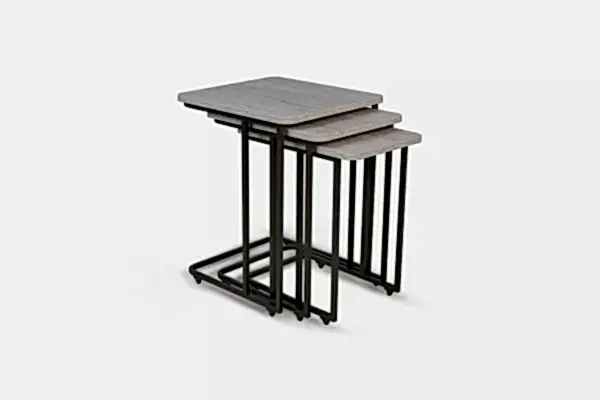 Mono C Zigon Sehpa Eskitme Traverten