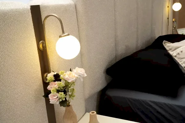 Oslo Bazalı Karyola + Başlık