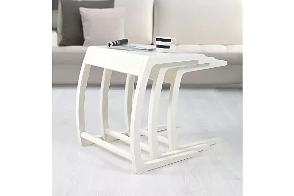 Prada Zigon Sehpa Ekru TB-256