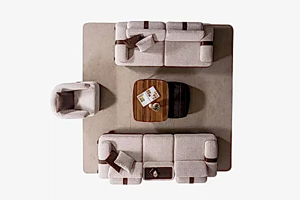 Rina Koltuk Takımı - Ahşap Ayaklı