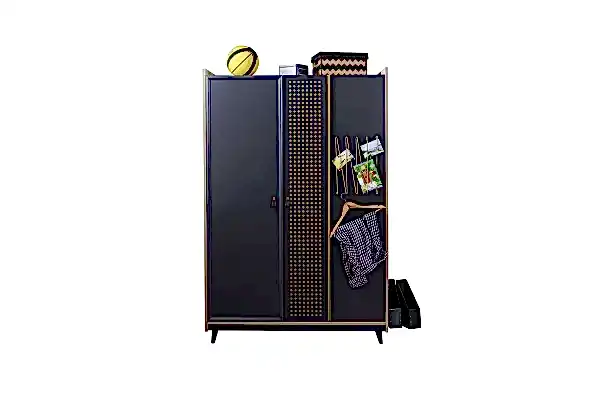 Santos Genç Odası 3 Kapılı Dolap