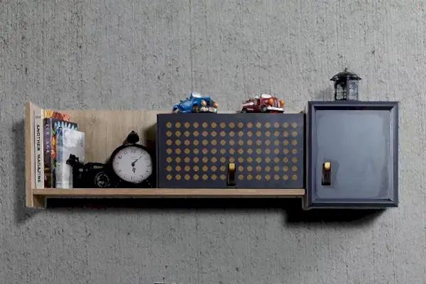 Santos Genç Odası Çalışma Masası Duvar Ünitesi