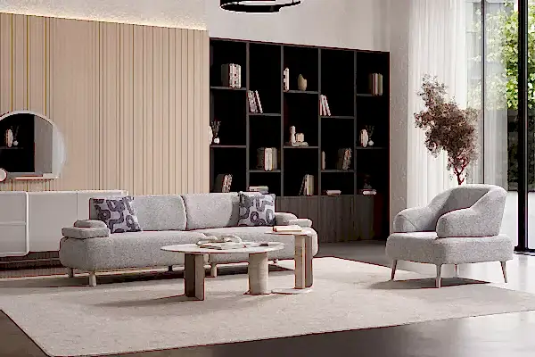 Vespa Koltuk Takımı 3+3+1